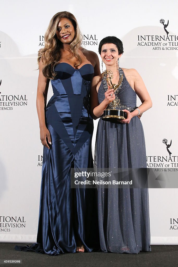 2014  International Academy Of Television Arts & Sciences Awards - Press Room