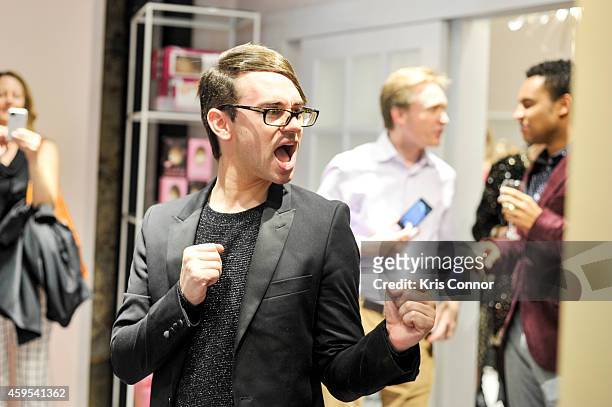 Christian Siriano attends the Rent the Runway DC store Opening at Rent The Runway on November 24, 2014 in Washington, DC.