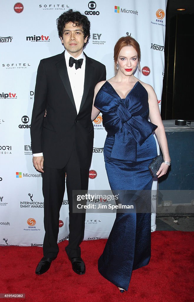 2014  International Academy Of Television Arts & Sciences Awards - Arrivals