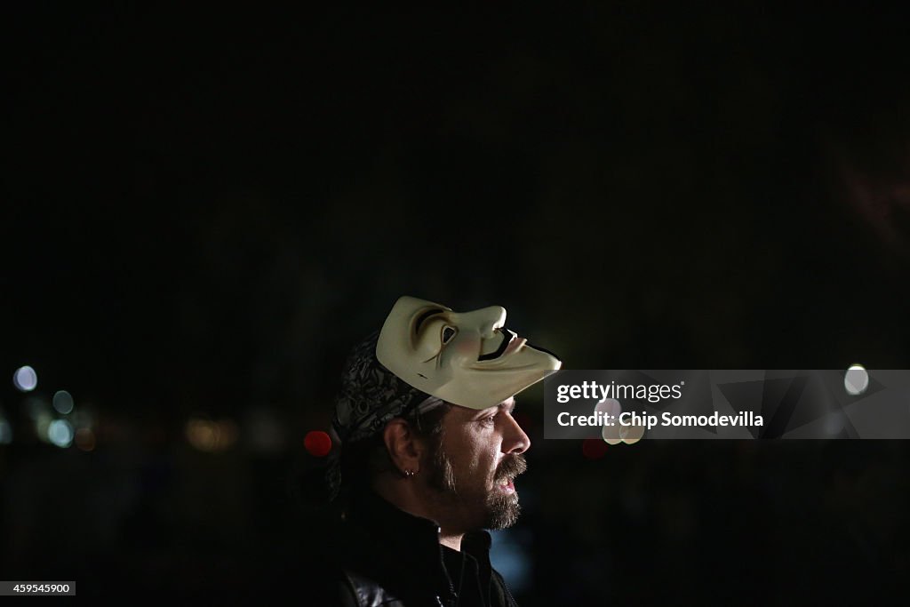 Hundreds Rally In DC After Grand Jury Decision In Michael Brown Shooting