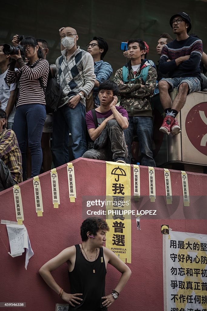 HONG KONG-CHINA-POLITICS-DEMOCRACY