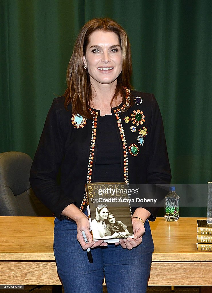 Brooke Shields Signs Copies Of Her New Book "There Was A Little Girl"