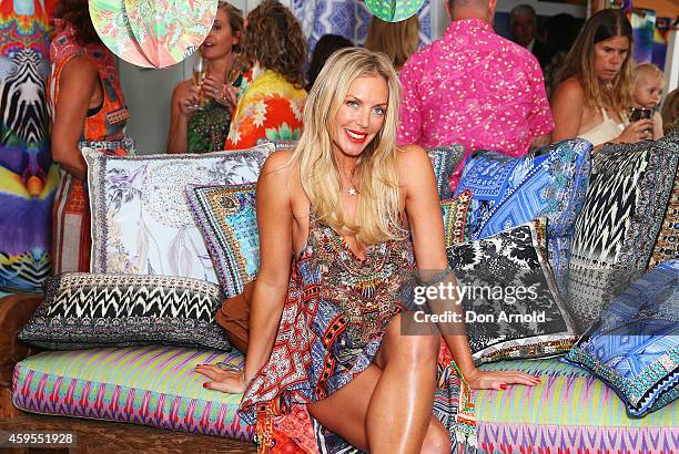 Annalise Braakensiek poses at The CAMILLA Beach House on November 25, 2014 in Sydney, Australia.