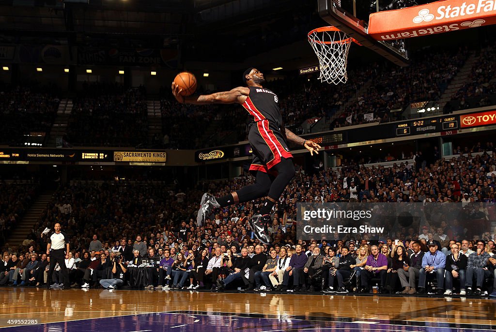 Miami Heat v Sacramento Kings