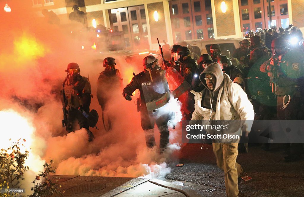 Grand Jury Decision Reached In Ferguson Shooting Case