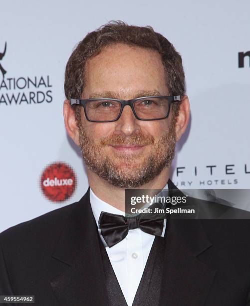 Joshua Mintz attends the 2014 International Academy Of Television Arts & Sciences Awards at the New York Hilton on November 24, 2014 in New York City.