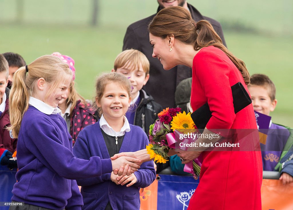 The Duchess Of Cambridge Attends East Anglia's Children's Hospices Appeal Launch