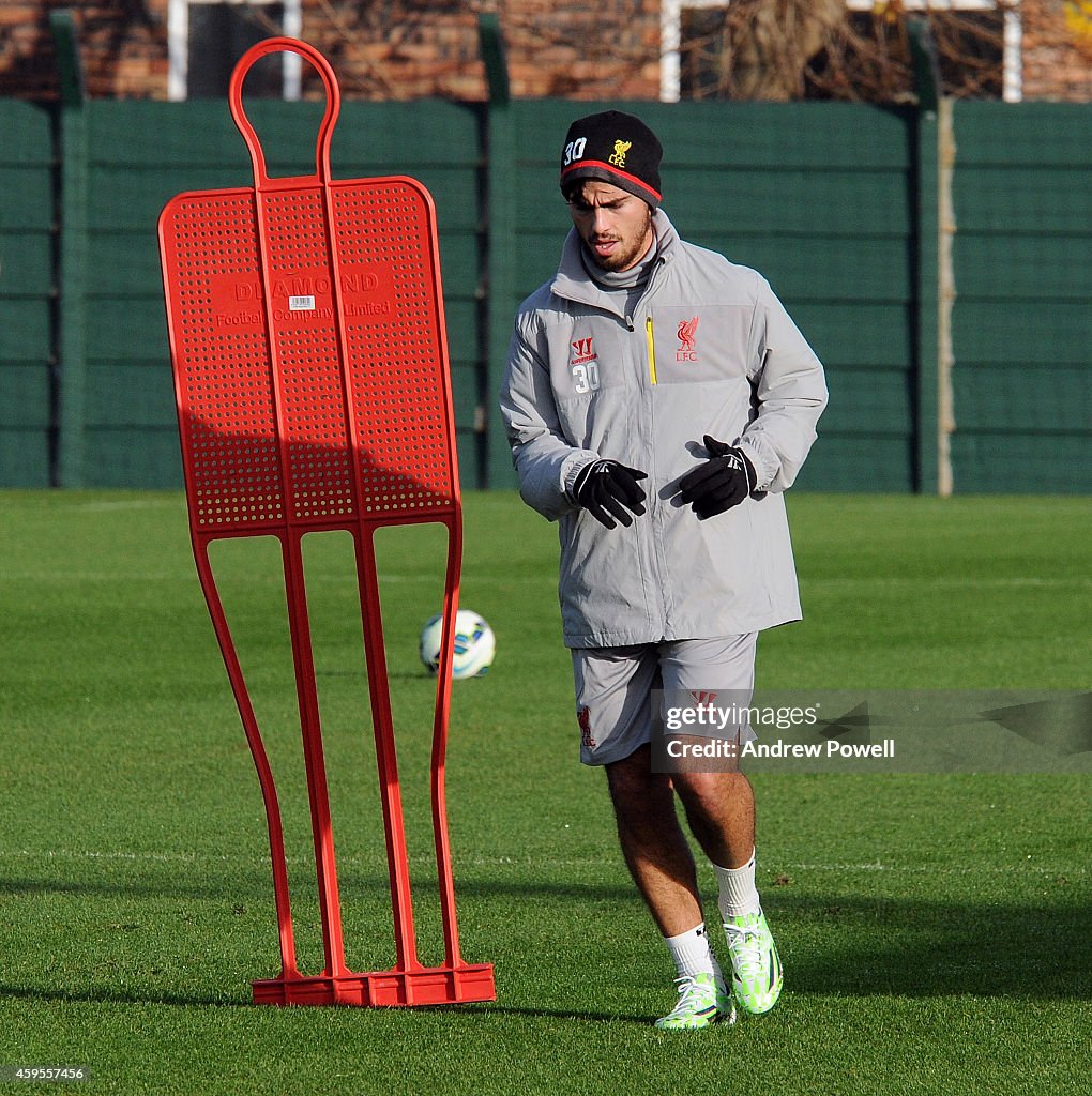 Liverpool FC Training Session