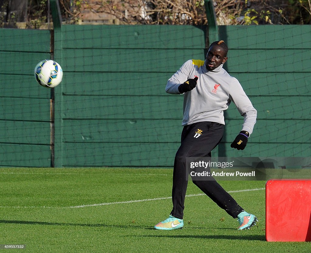 Liverpool FC Training Session