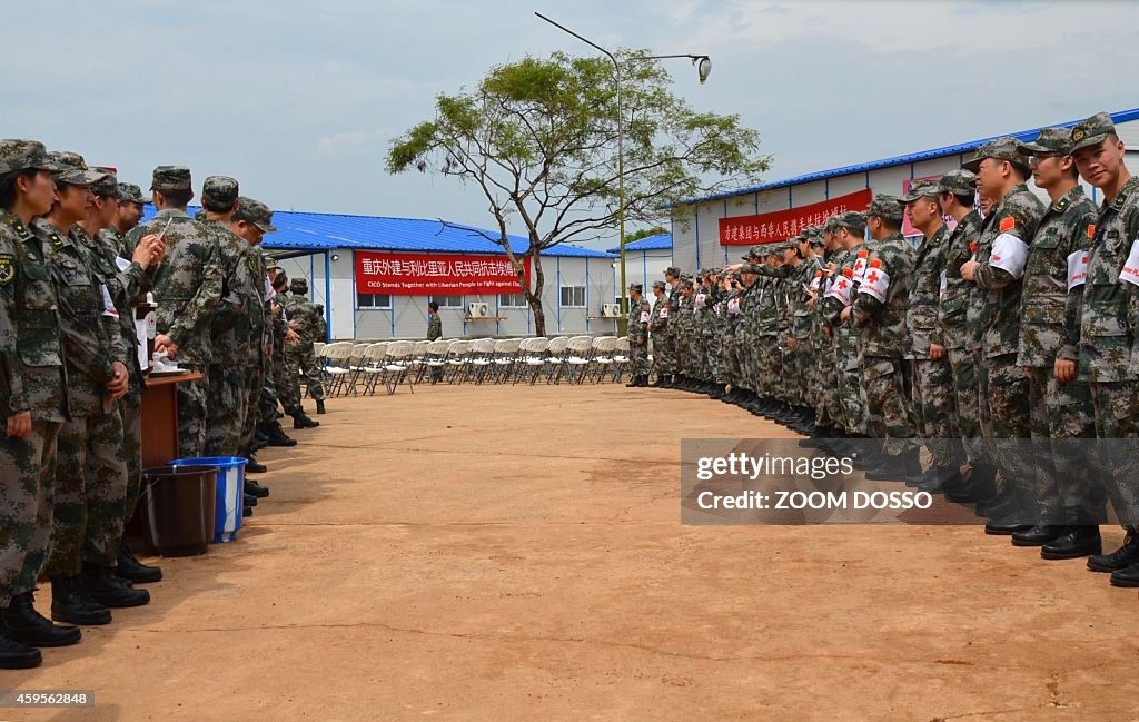 LIBERIA-CHINA-HEALTH-EBOLA