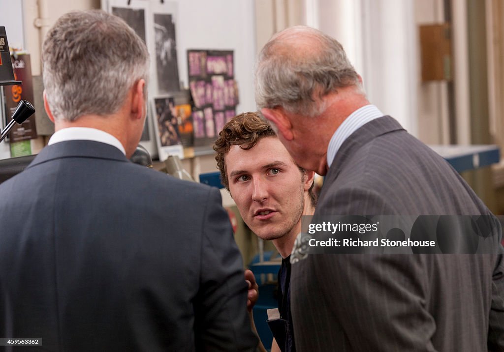 Charles & Camilla Visit School of Jewellery