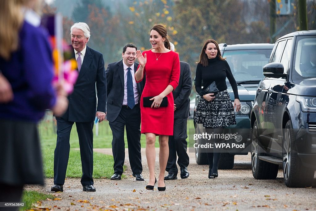 The Duchess Of Cambridge Attends East Anglia's Children's Hospices Appeal Launch