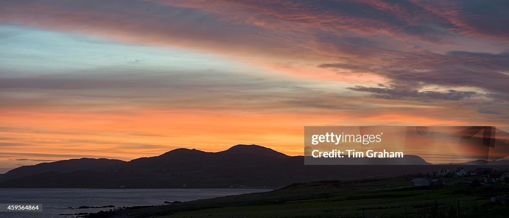 Scottish Sunset over Summer Isles