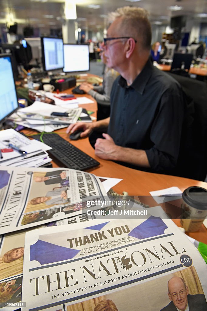 The National Newspaper Launches In Scotland