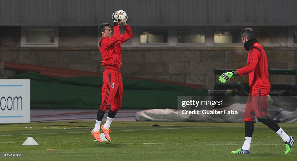 Benfica Training and Press Conference