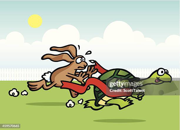 stockillustraties, clipart, cartoons en iconen met running race - race tegen de klok