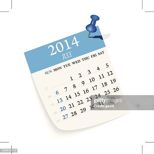 calendar - monday friday stock illustrations