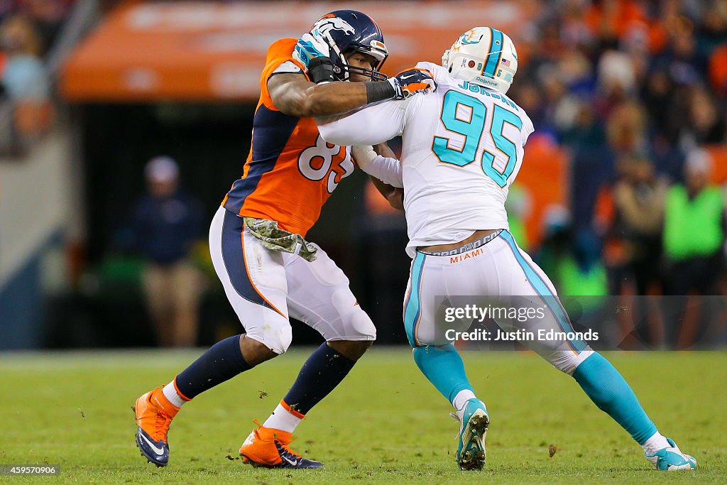 Miami Dolphins v Denver Broncos