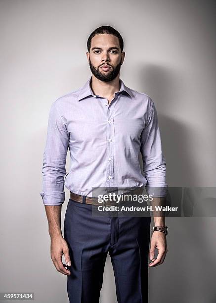 Basketball player Deron Williams is photographed for Resident Magazine on July 15, 2014 in New York City.