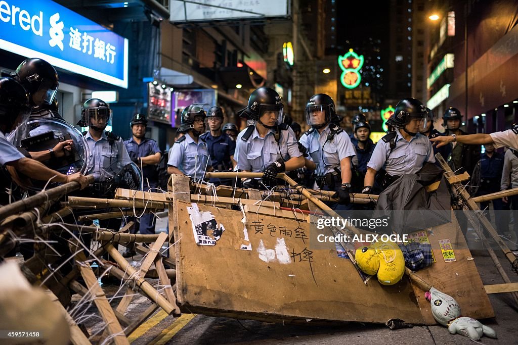 HONG KONG-CHINA-POLITICS-DEMOCRACY