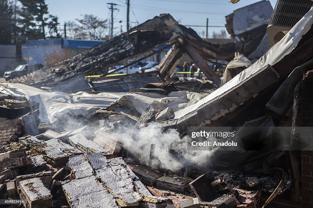 Ferguson after riot following Grand Jury's decision