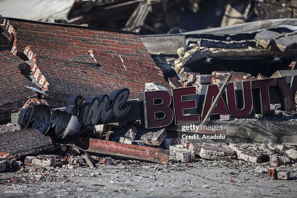 Ferguson after riot following Grand Jury's decision