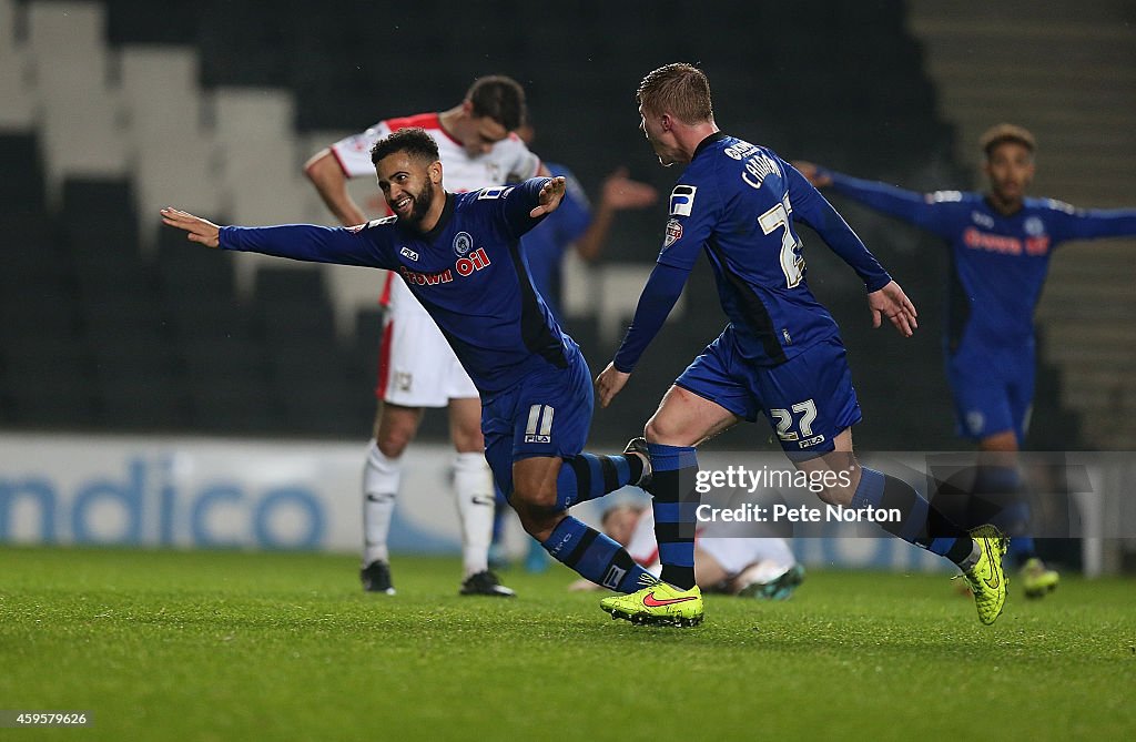 MK Dons v Rochdale: Sky Bet League One