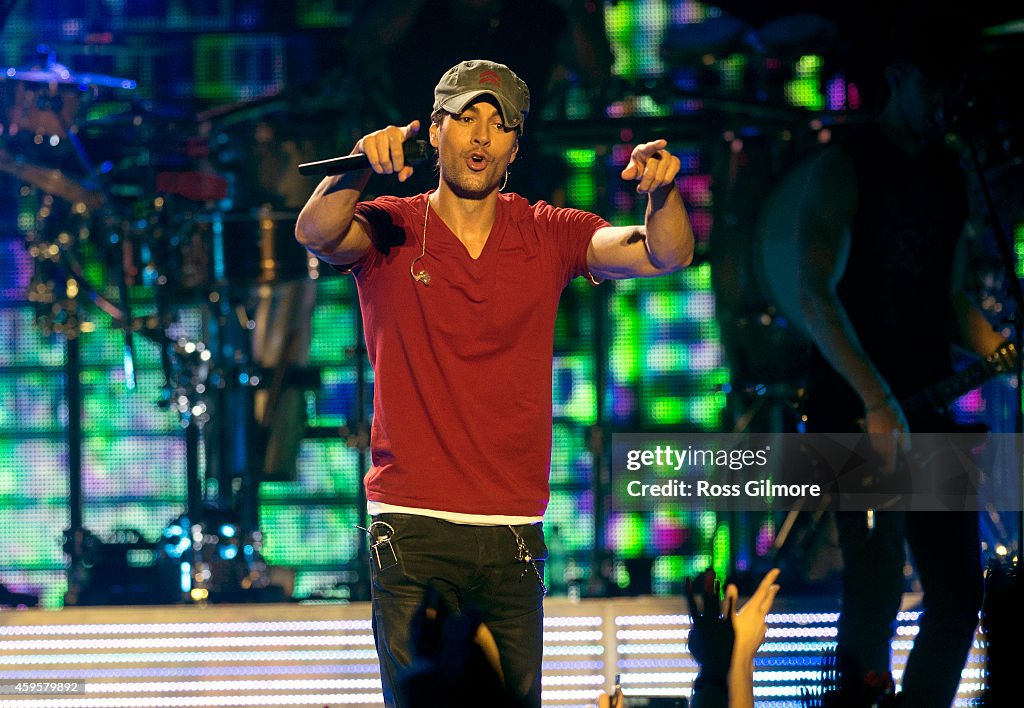 Enrique Iglesias Performs At SSE Hydro In Glasgow