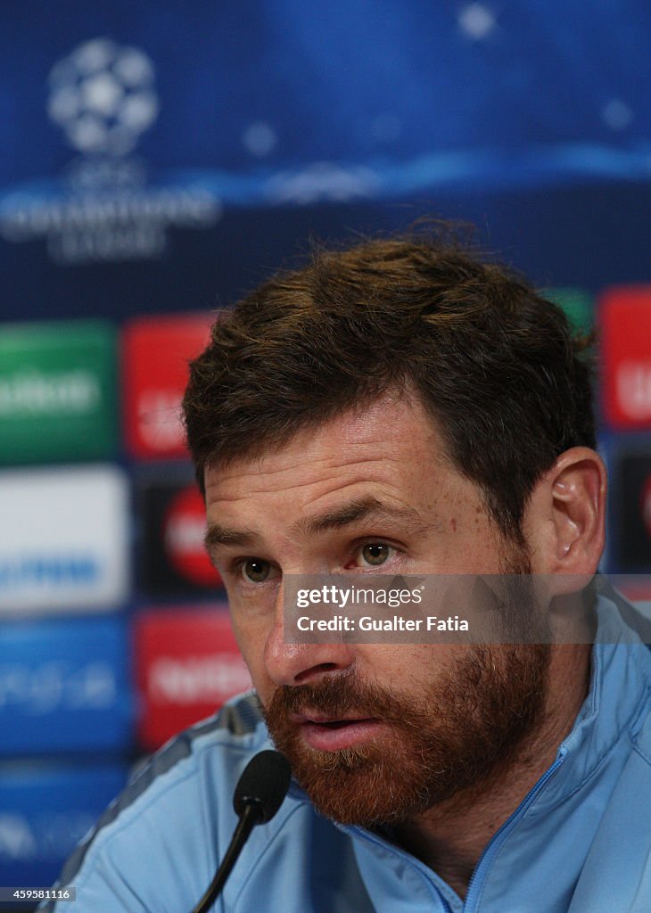 Zenit St Petersburg Training and Press Conference