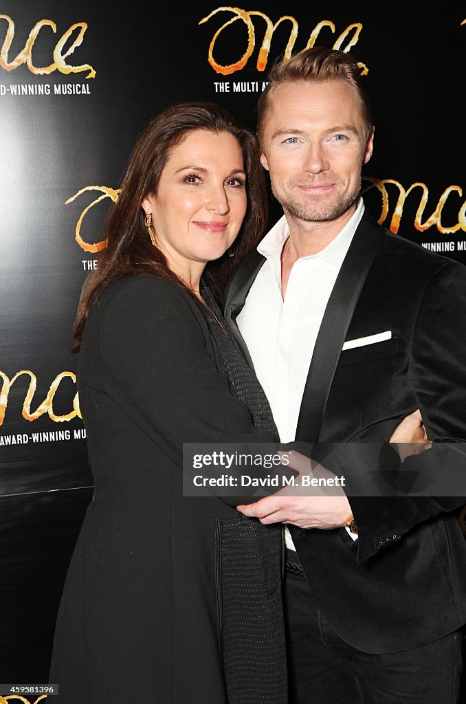 Ronan Keating Joins The Cast Of "Once" - Press Night - After Party