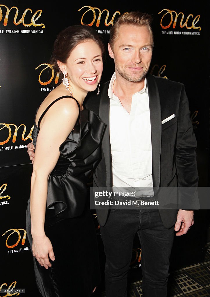Ronan Keating Joins The Cast Of "Once" - Press Night - After Party