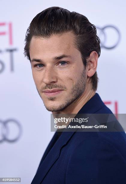 Actor Gaspard Ulliel arrives at AFI FEST 2014 Presented By Audi - 'Saint Laurent' Special Screening held at Dolby Theatre on November 11, 2014 in...