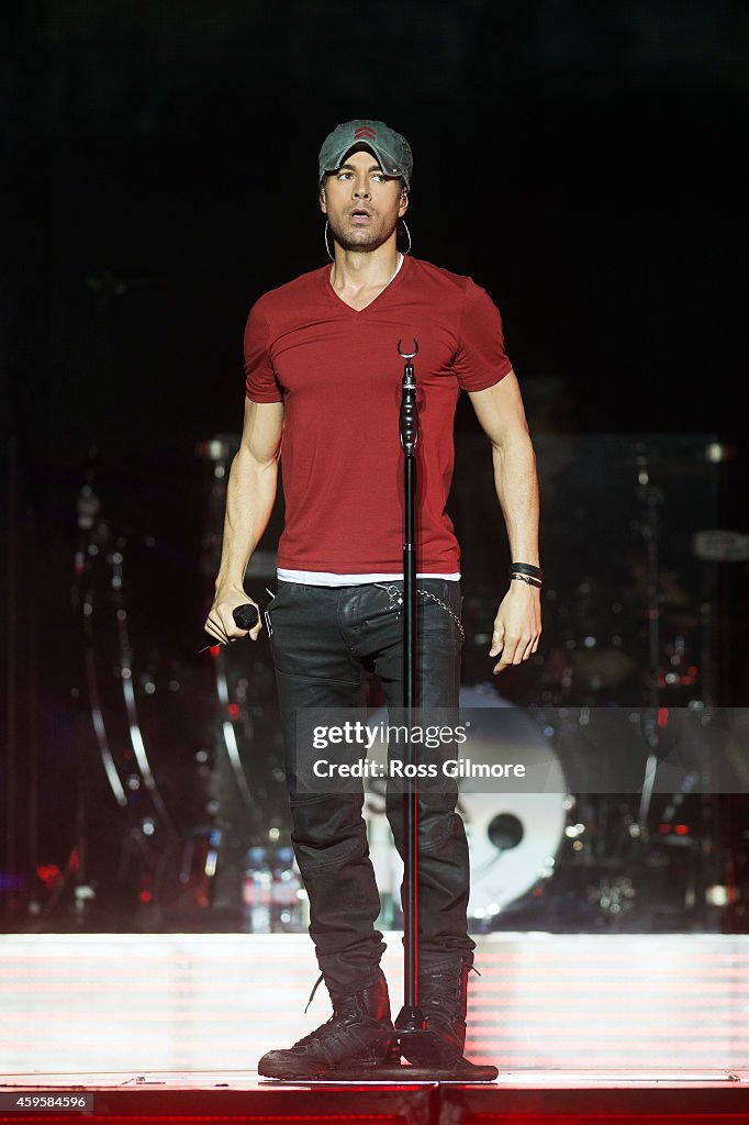 Enrique Iglesias Performs At SSE Hydro In Glasgow