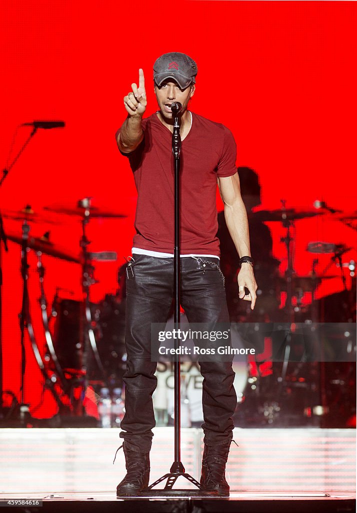 Enrique Iglesias Performs At SSE Hydro In Glasgow