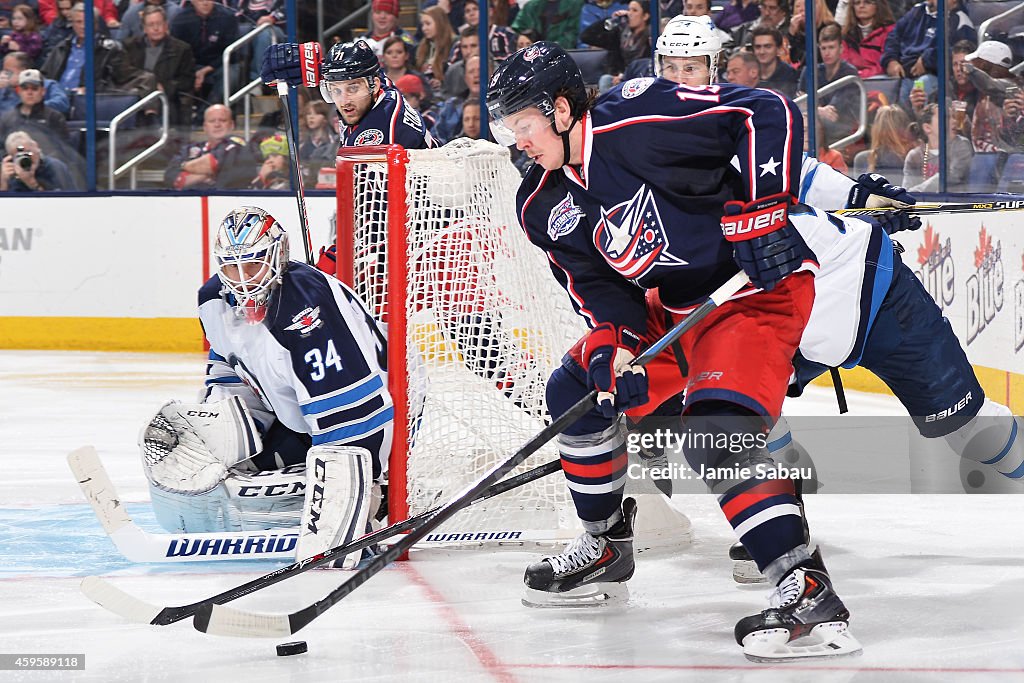 Winnipeg Jets v Columbus Blue Jackets