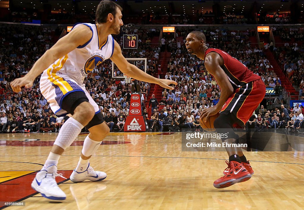 Golden State Warriors v Miami Heat