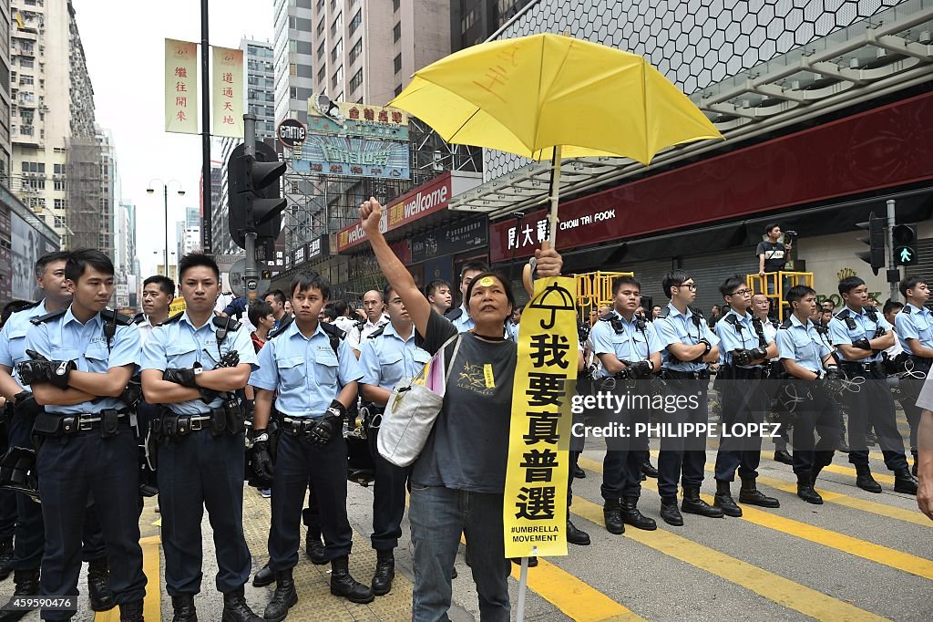 HONG KONG-CHINA-POLITICS-DEMOCRACY