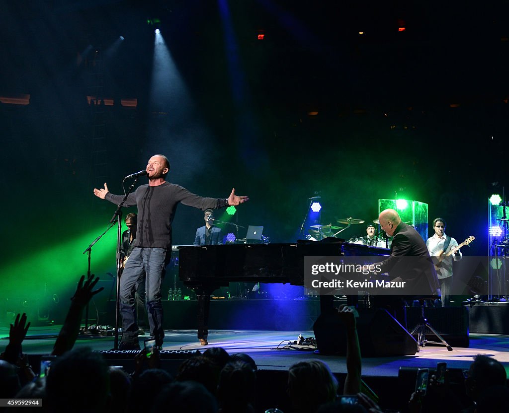Billy Joel Performs at Madison Square Garden