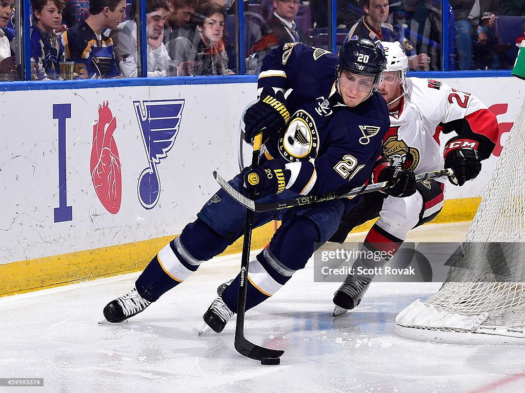 Ottawa Senators v St. Louis Blues