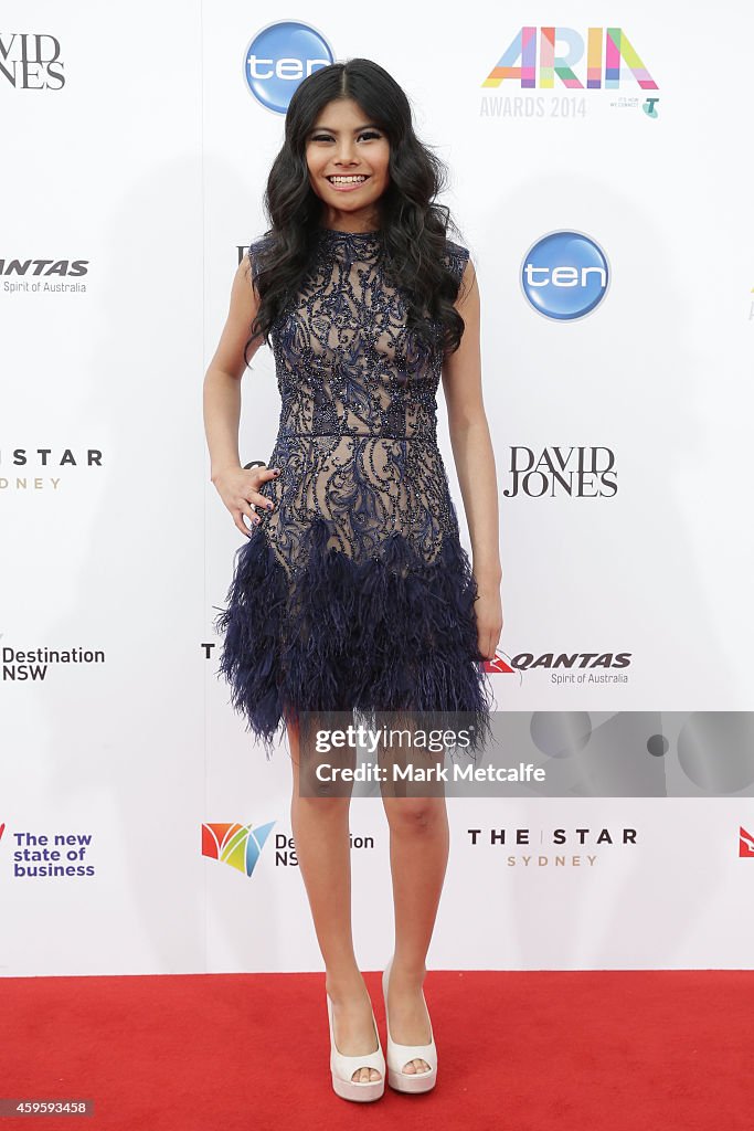 28th Annual ARIA Awards 2014 - Arrivals