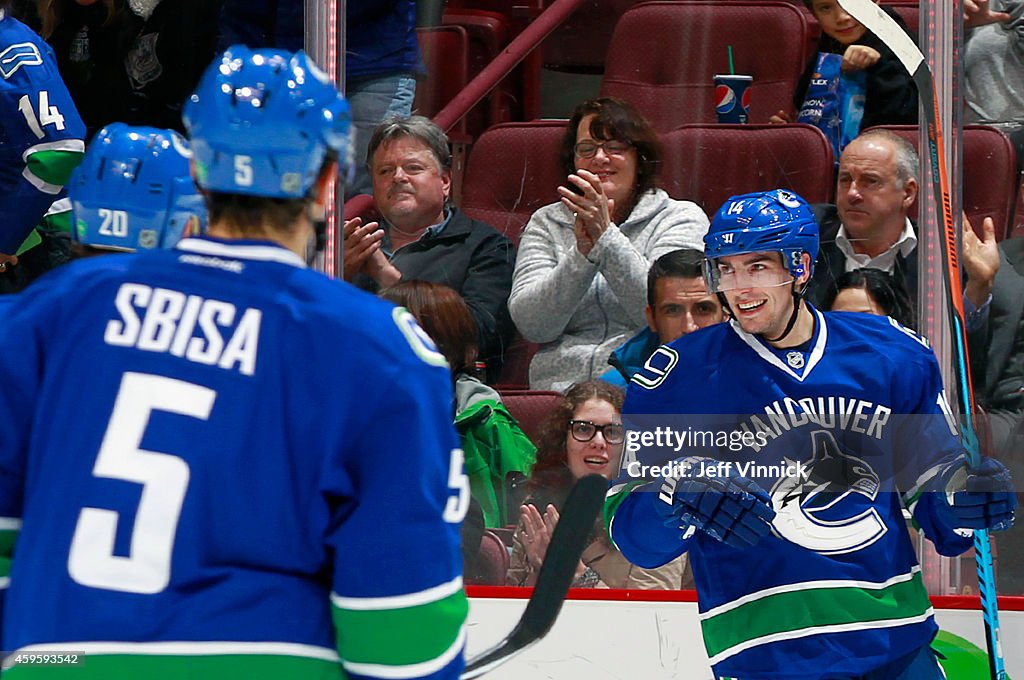 New Jersey Devils v Vancouver Canucks