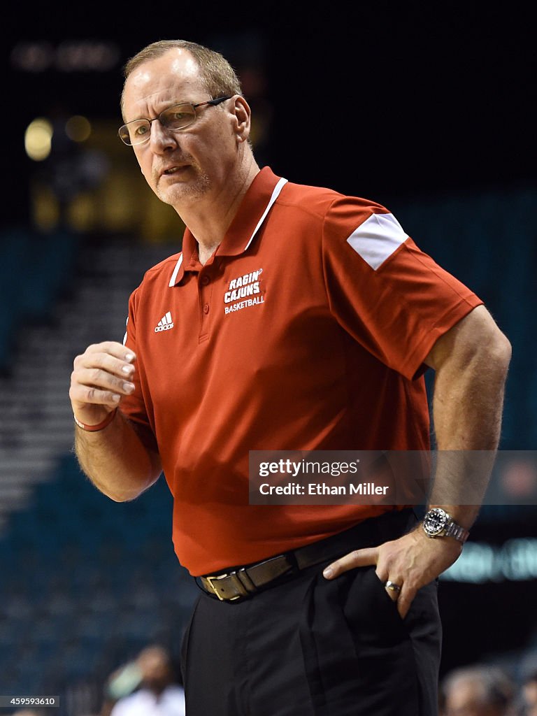 2014 MGM Grand Main Event Basketball Tournament - Louisiana-Lafayette v Oral Roberts