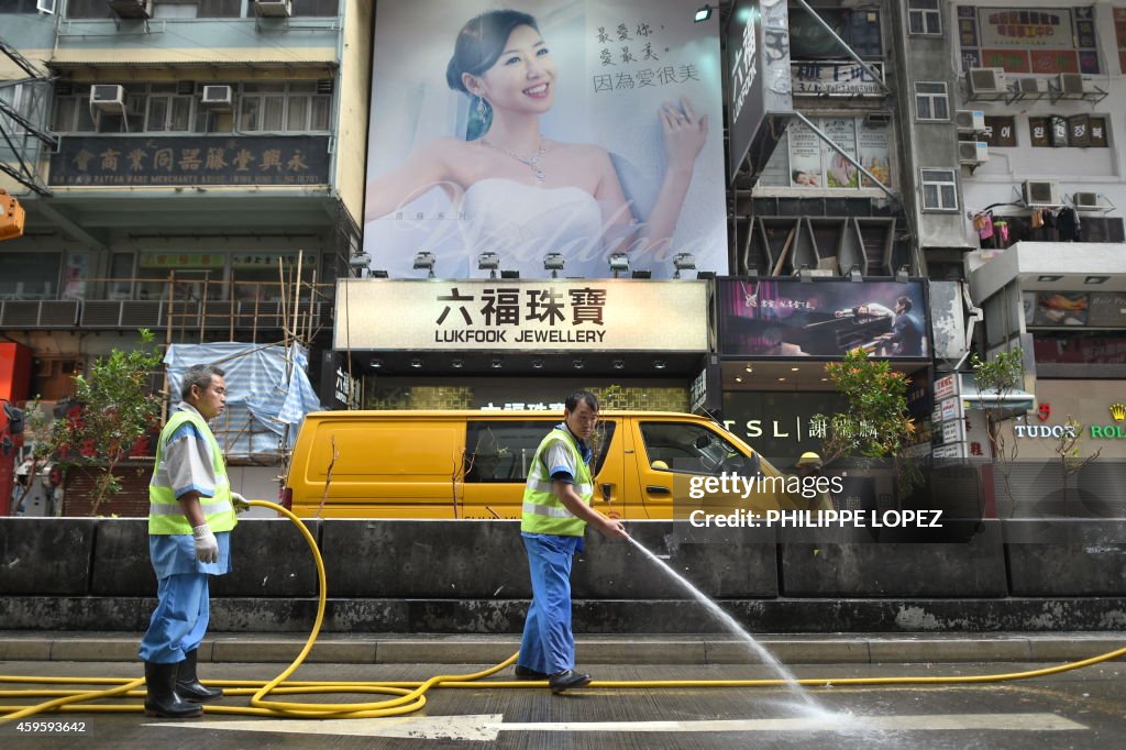 HONG KONG-CHINA-POLITICS-DEMOCRACY