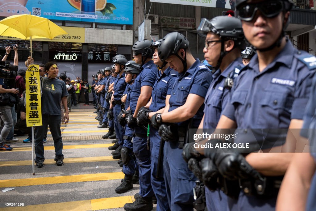 HONG KONG-CHINA-POLITICS-DEMOCRACY