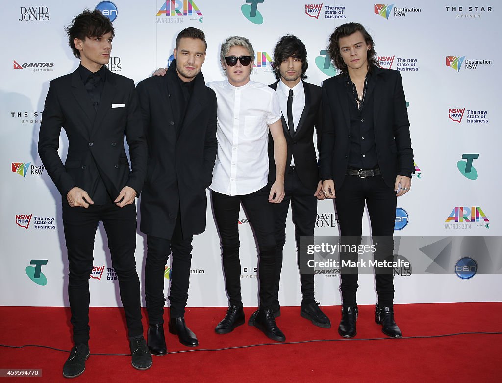 28th Annual ARIA Awards 2014 - Arrivals