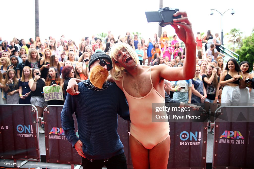 28th Annual ARIA Awards 2014 - Arrivals