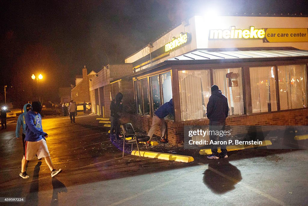 Riots After Grand Jury Decision Rip Apart Ferguson, Missouri