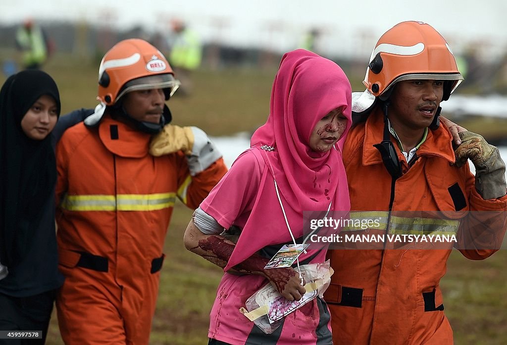 MALAYSIA-AVIATION-SAFETY-DRILL