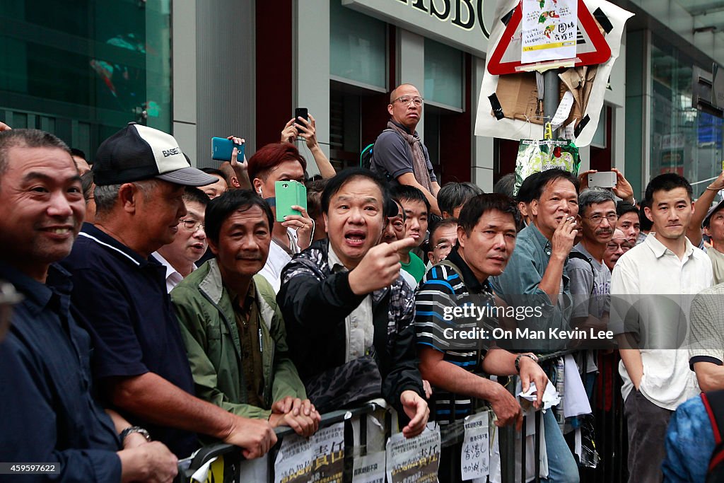 Police Continue Efforts To Clear Hong Kong Protest Sites