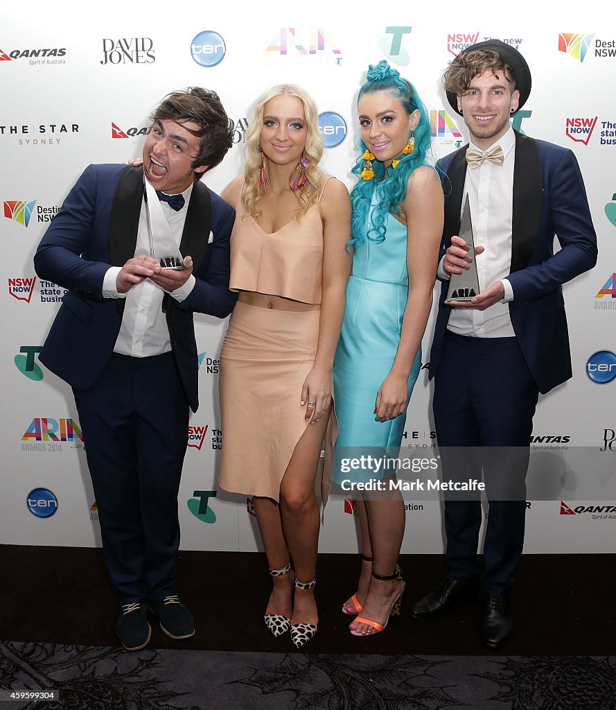 28th Annual ARIA Awards 2014 - Awards Room